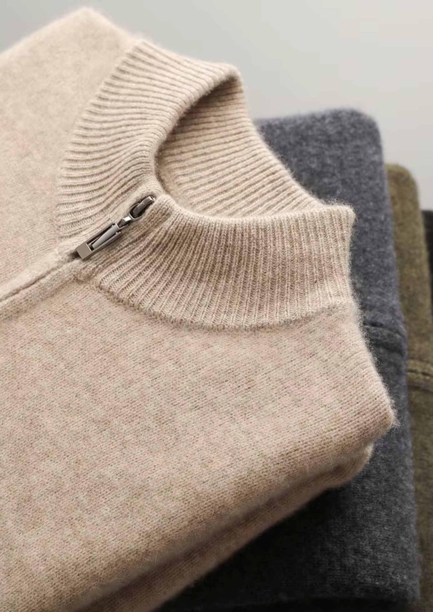MERINO ZIPPER VEST