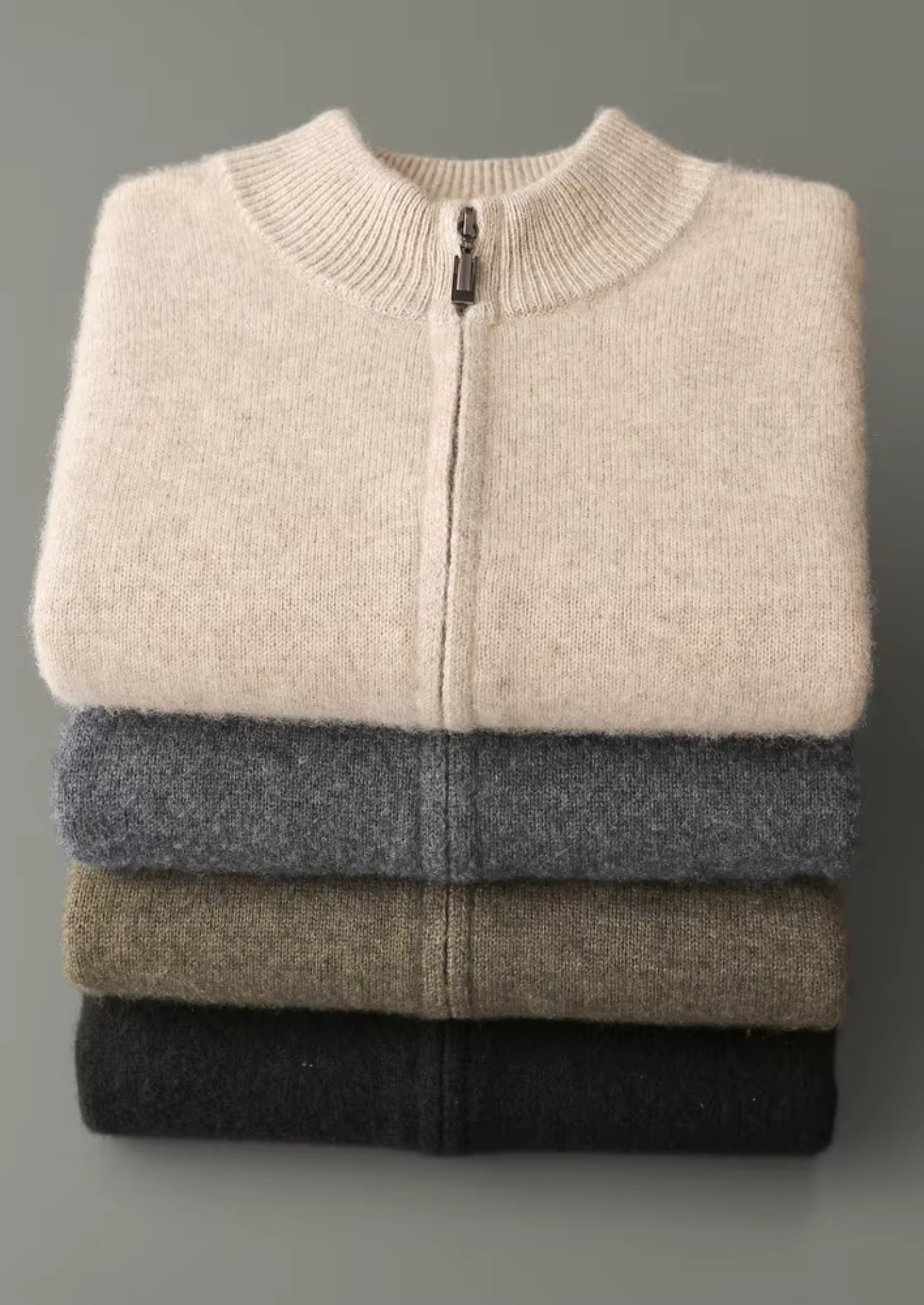MERINO ZIPPER VEST