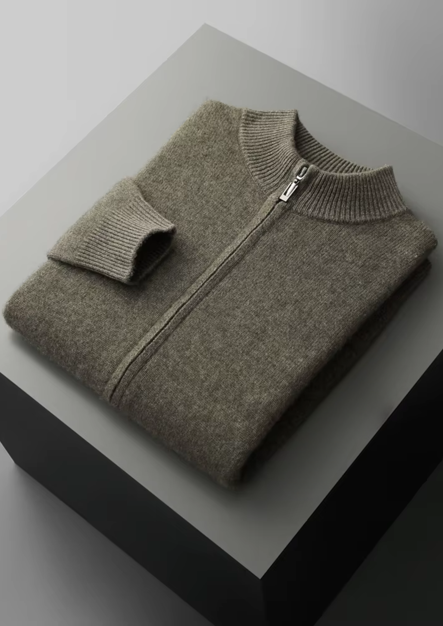 MERINO ZIPPER VEST