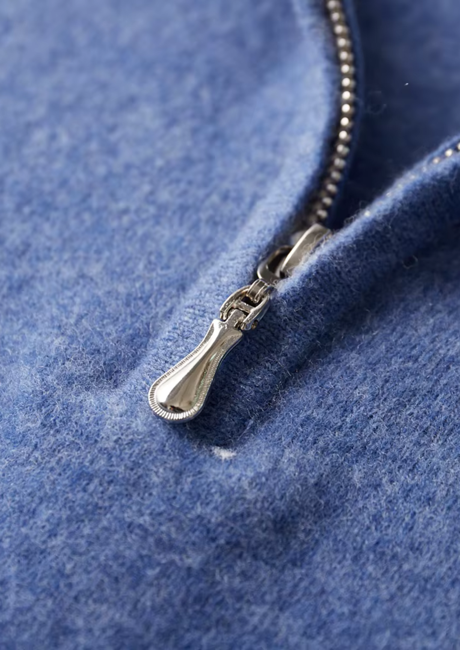 MERINO HALF ZIPPER POLO