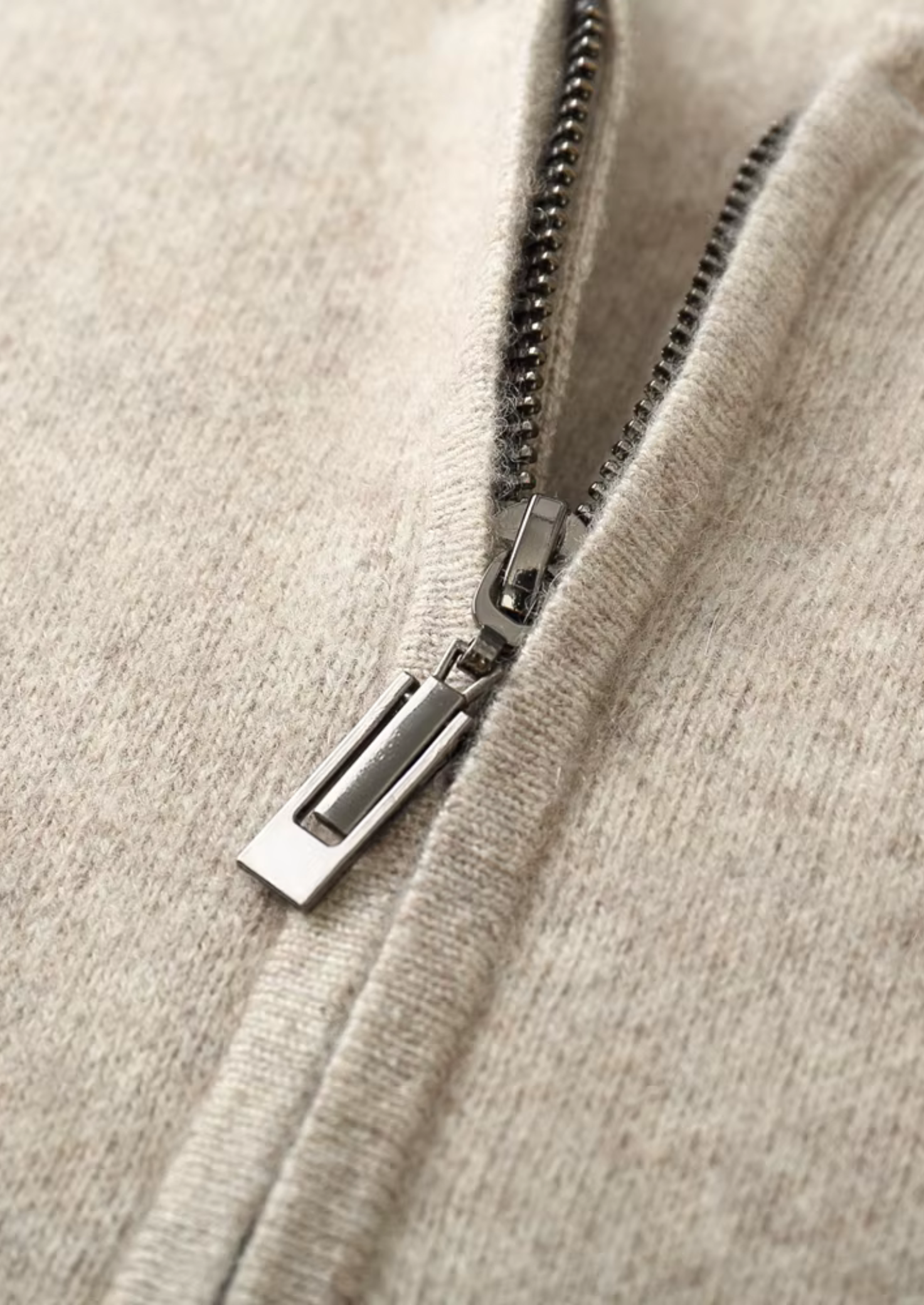 MERINO ZIPPER VEST