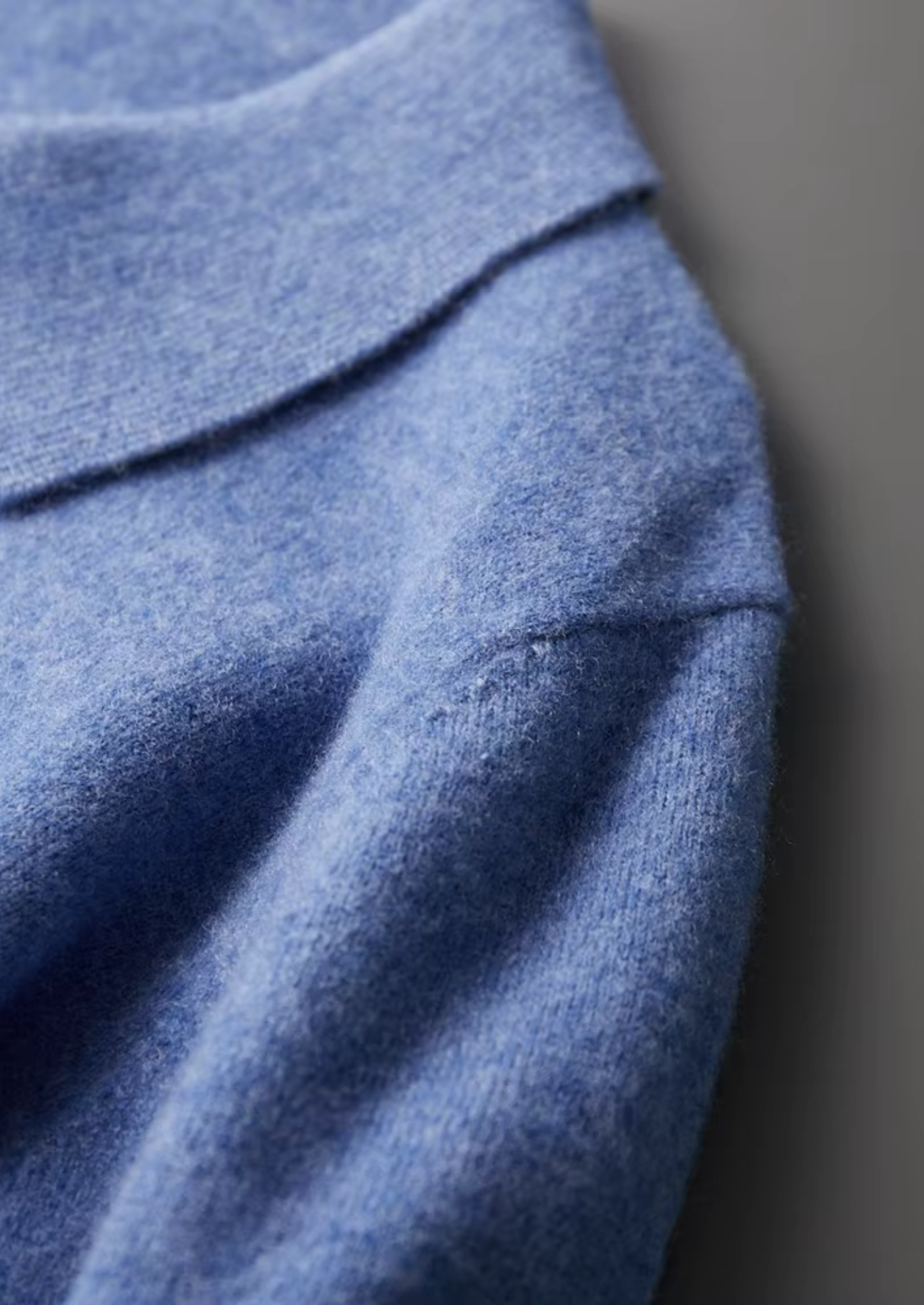 MERINO HALF ZIPPER POLO