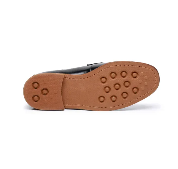 STEFANO PENNY LOAFERS - Black