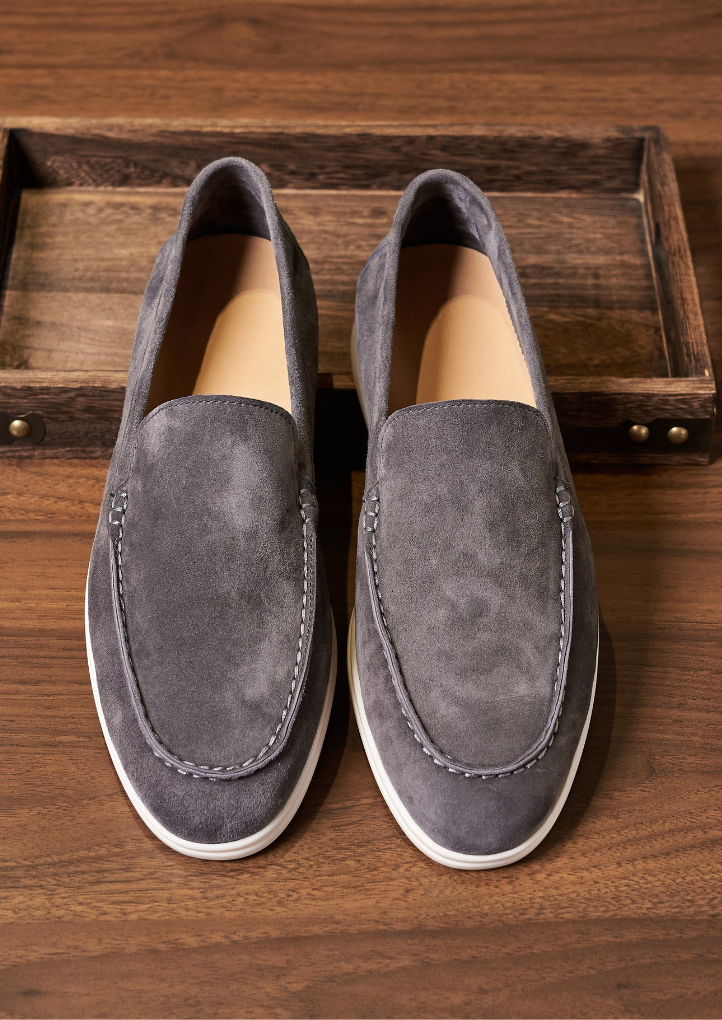 MARINA LOAFERS - Fog Gray