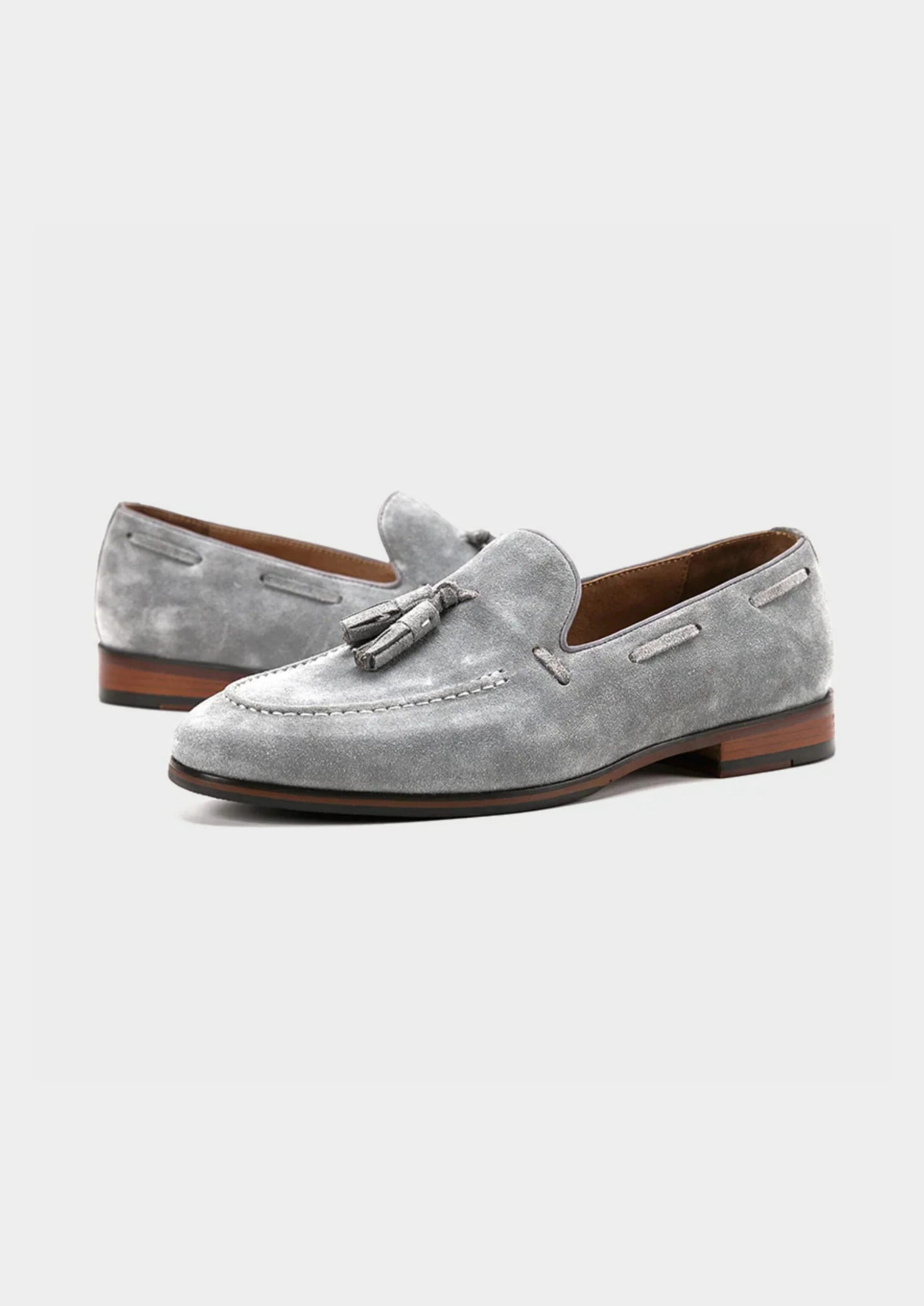 AGOSTINO LOAFERS - Grey