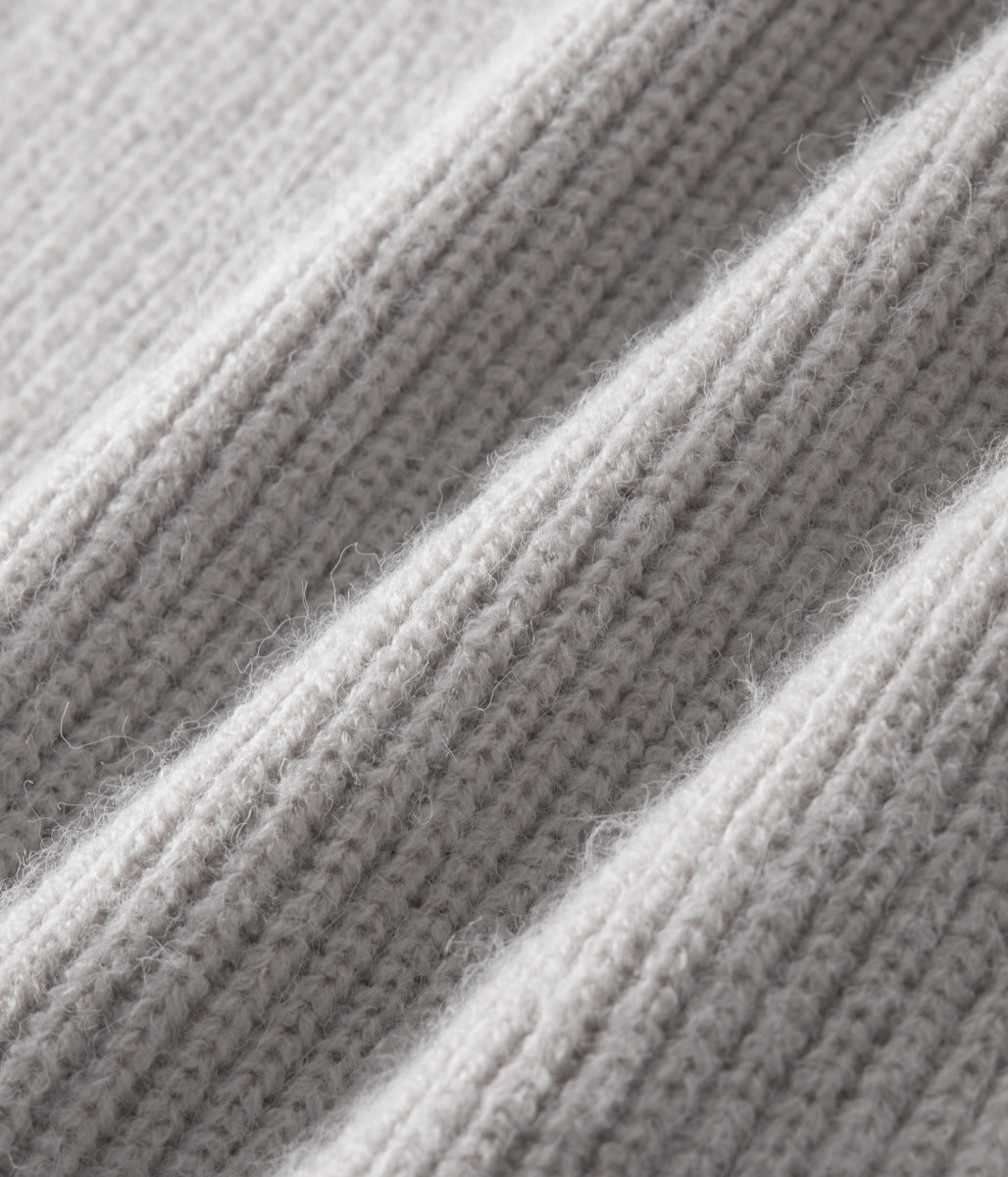 AMALFI WOOLEN ZIPPED CARDIGAN