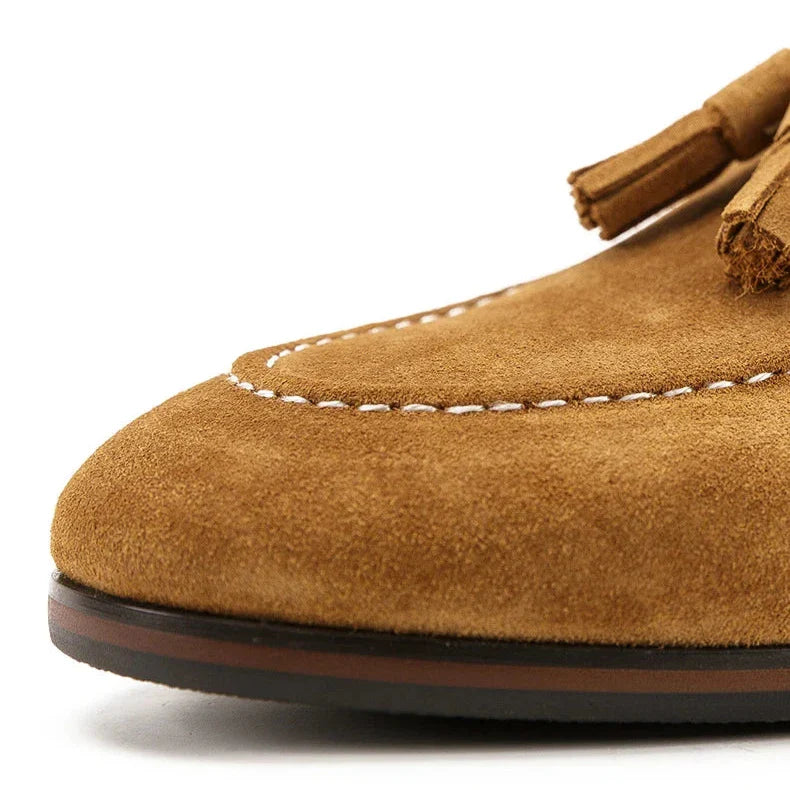 AGOSTINO LOAFERS - Caramel