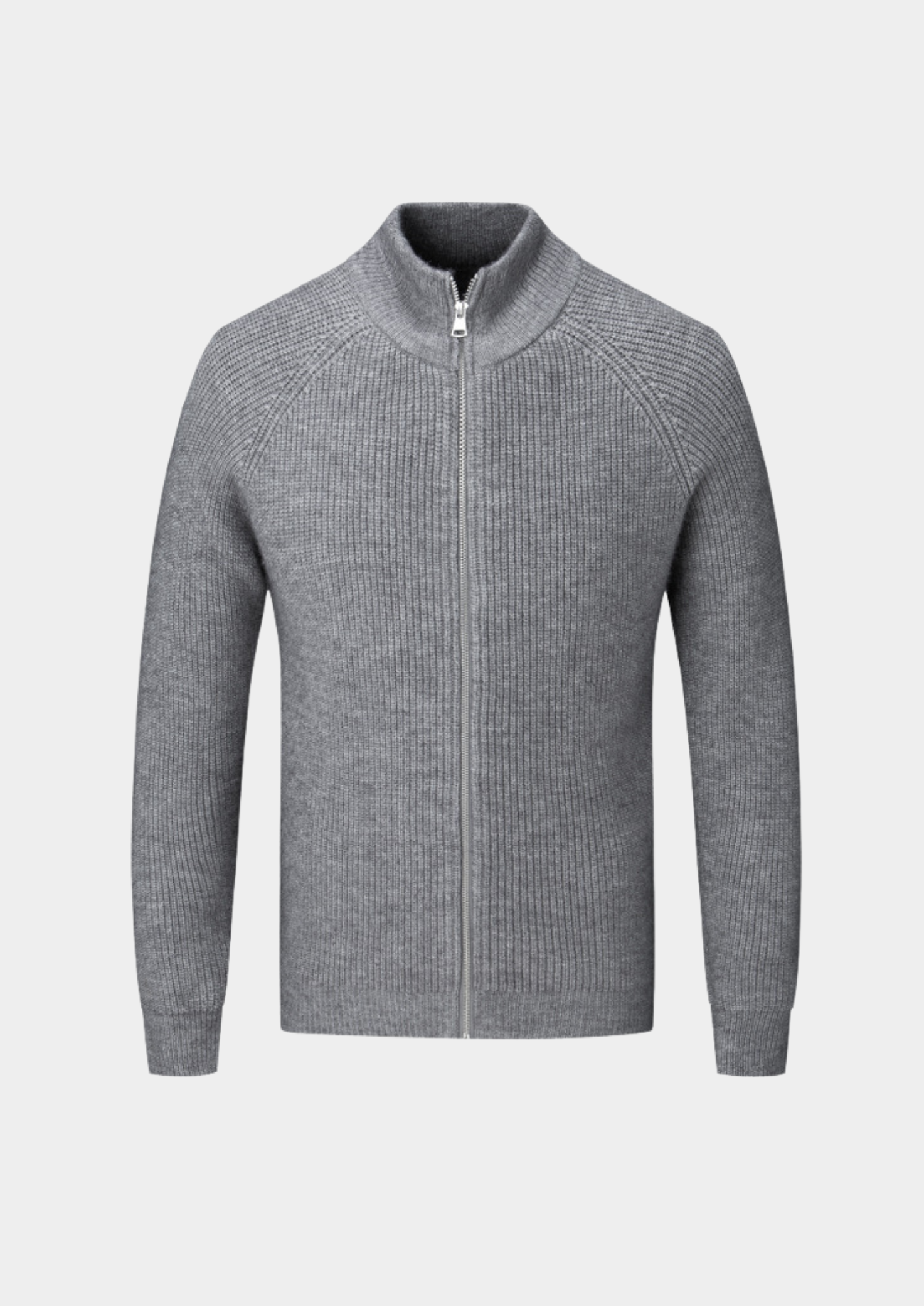 AMALFI WOOLEN ZIPPED CARDIGAN