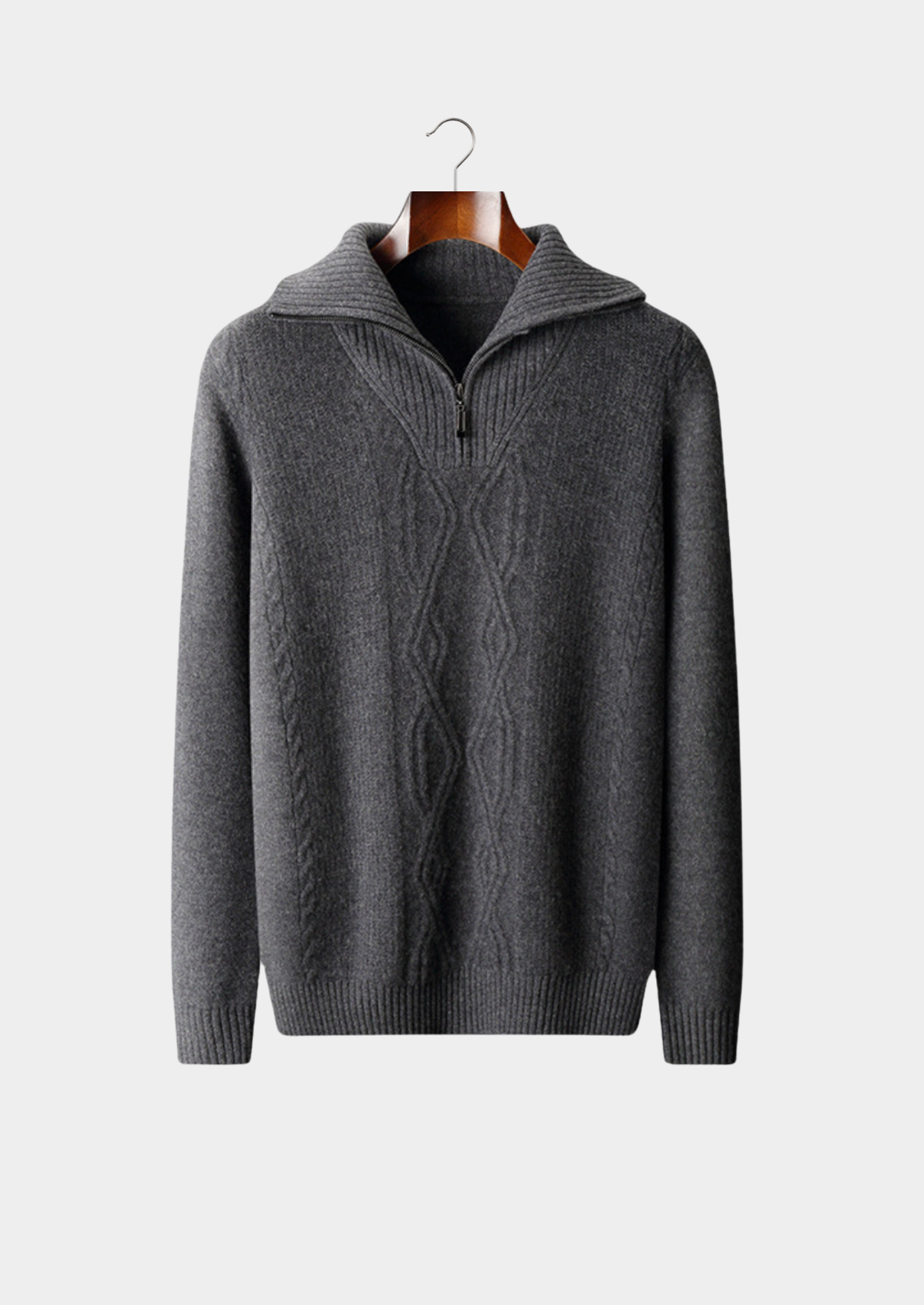 MERINO ZIPPER SWEATER