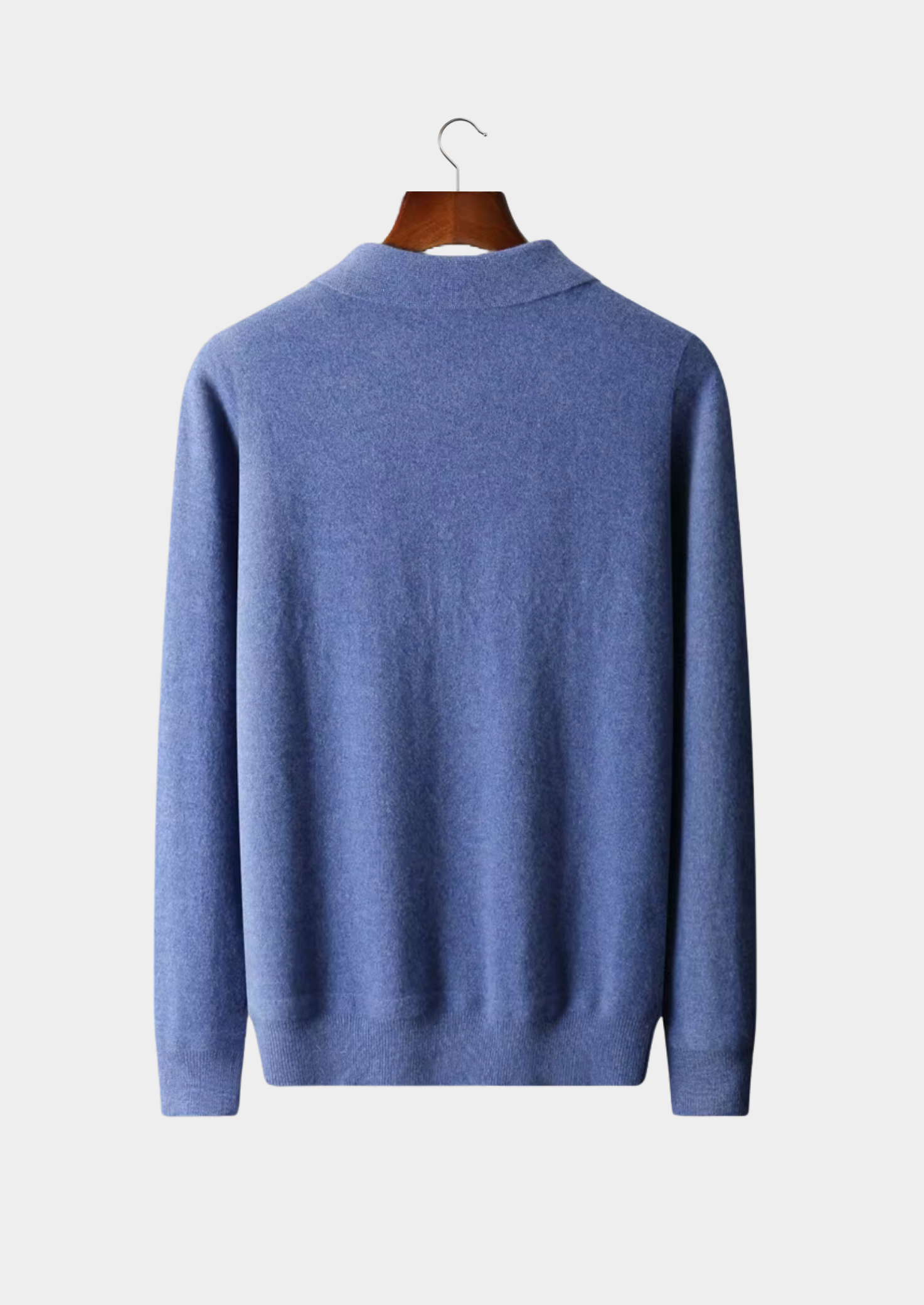 MERINO HALF ZIPPER POLO