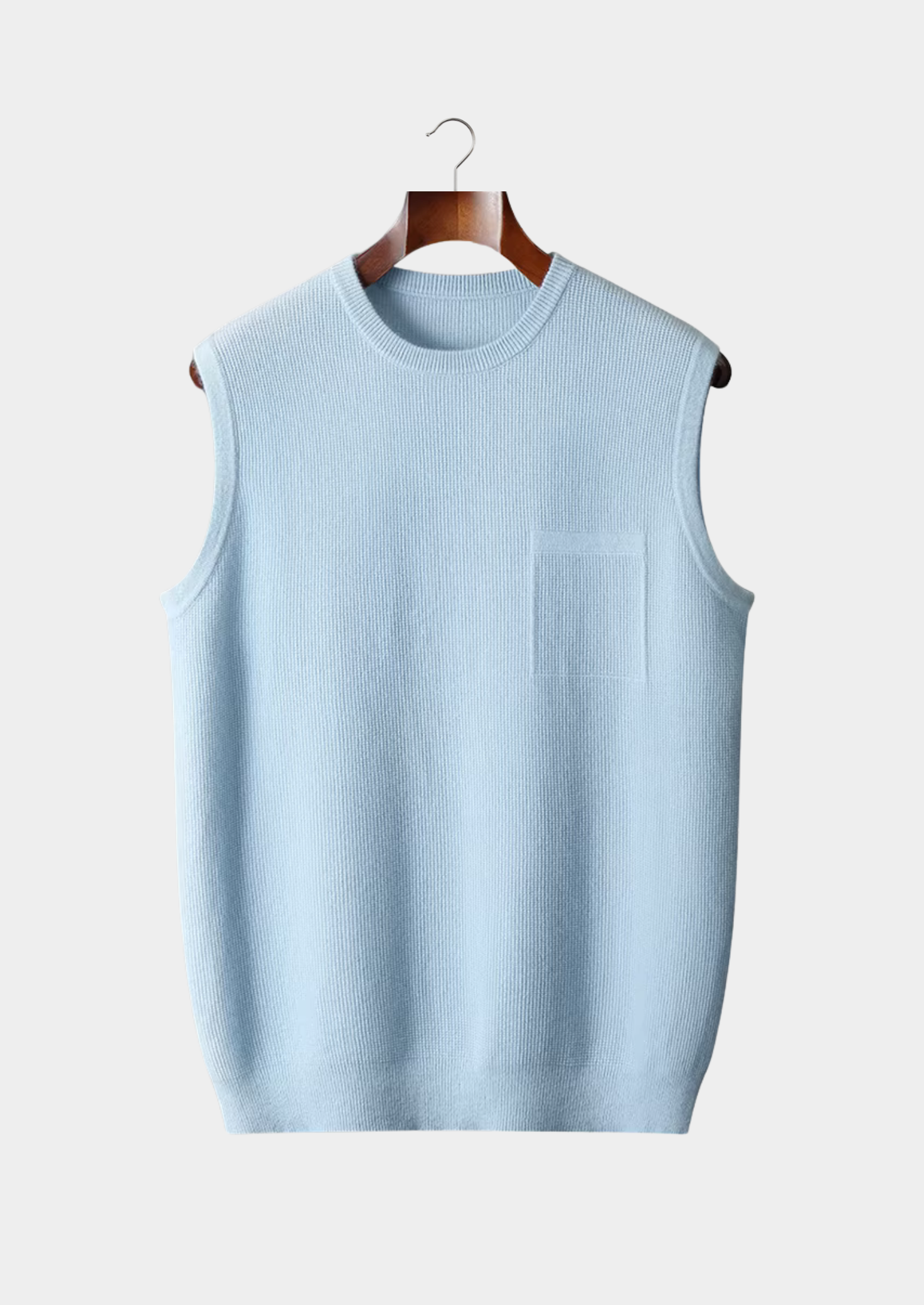MERINO CREWNECK VEST
