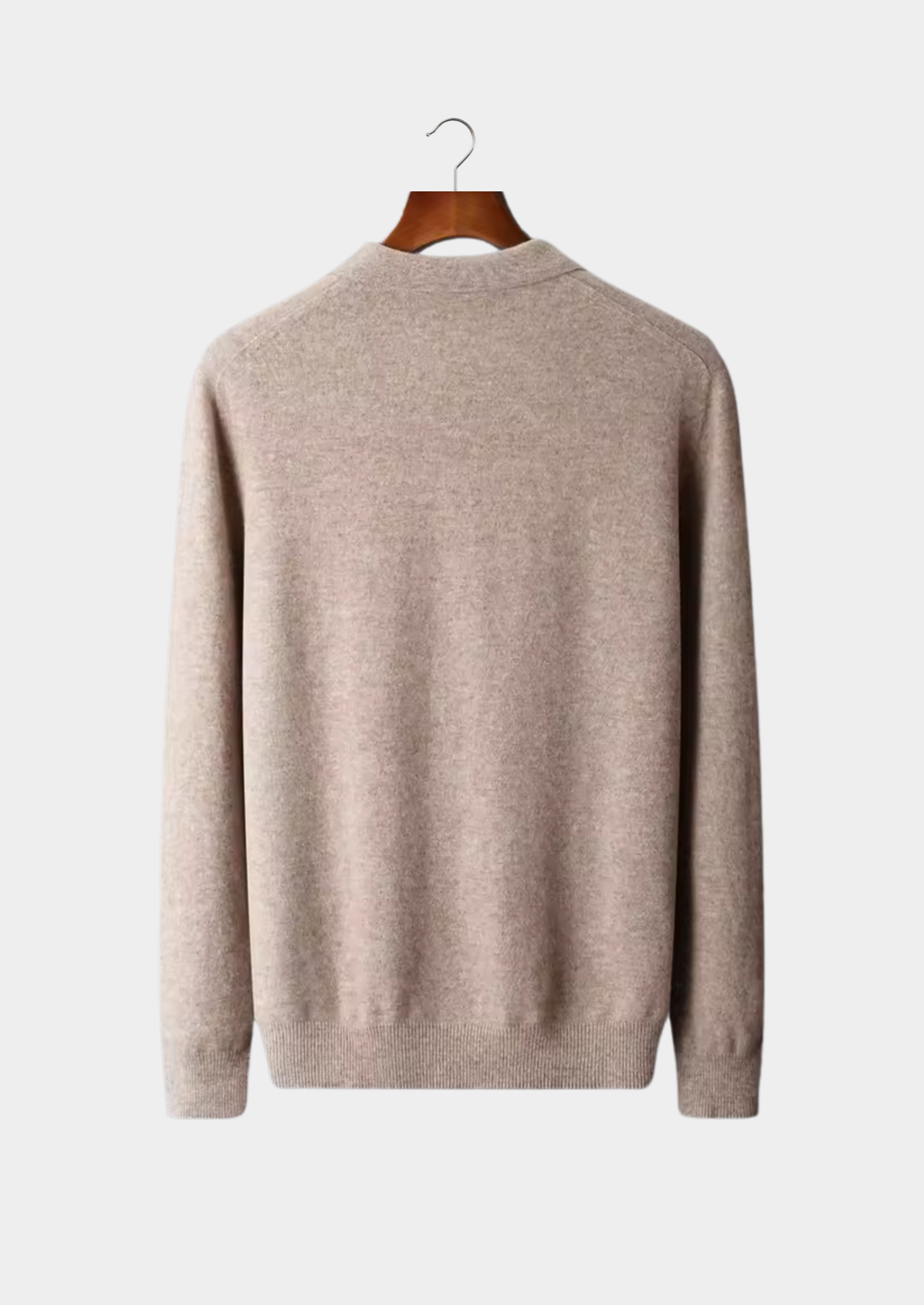 MERINO BUTTON POLO