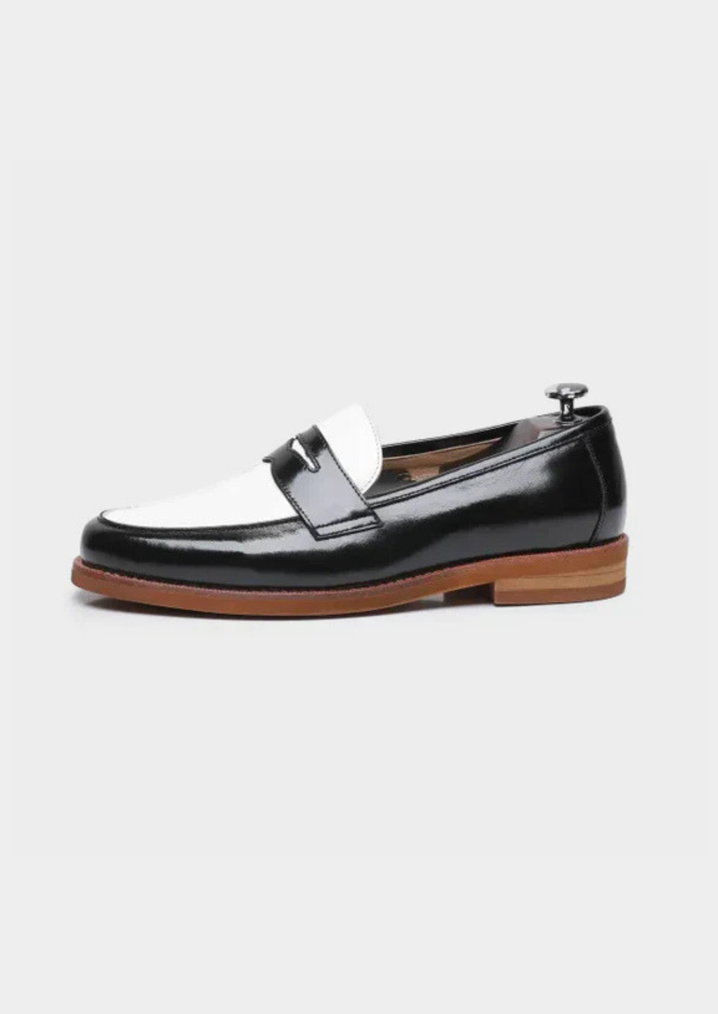 STEFANO PENNY LOAFERS - Black