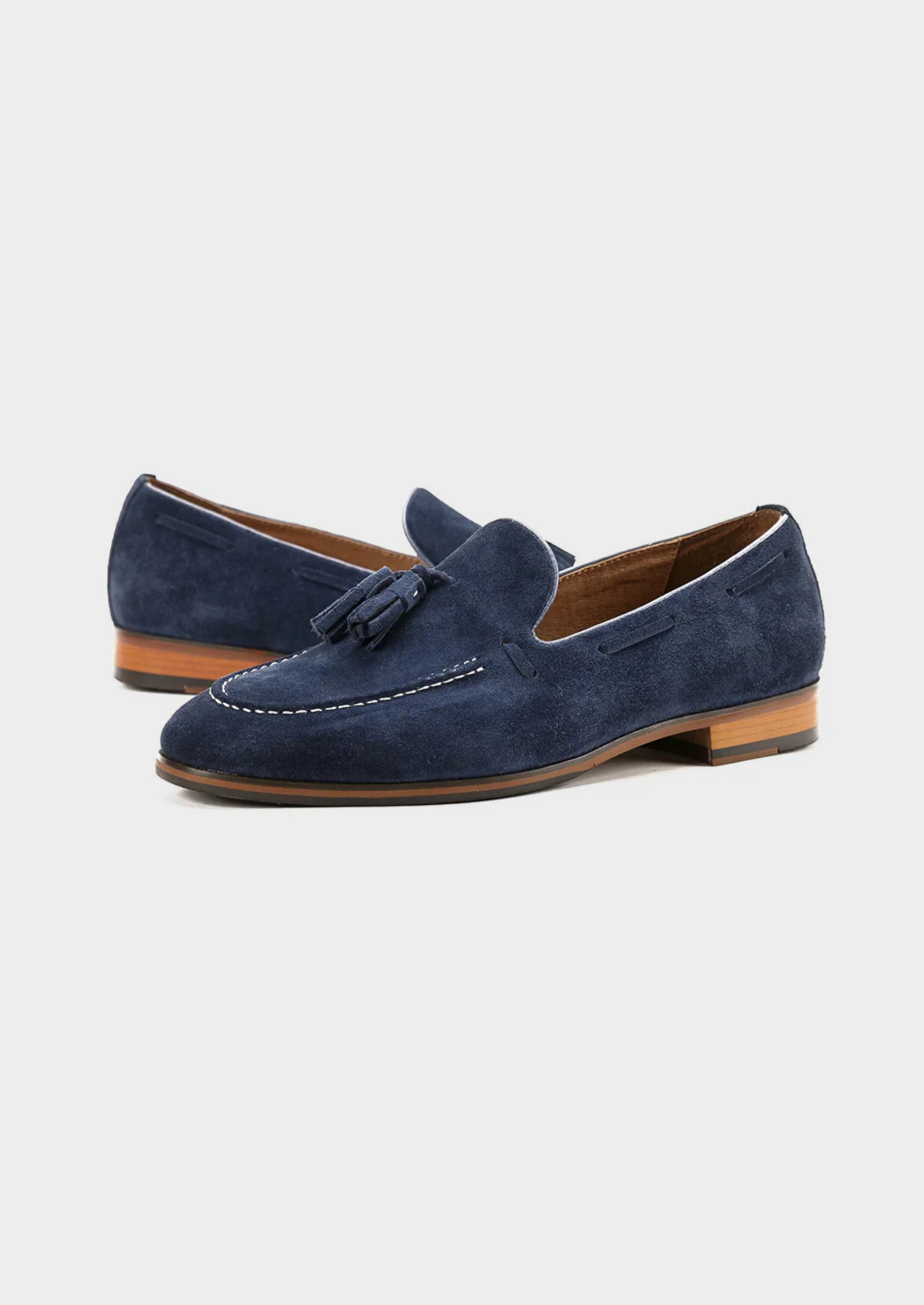 AGOSTINO LOAFERS - Navy Blue
