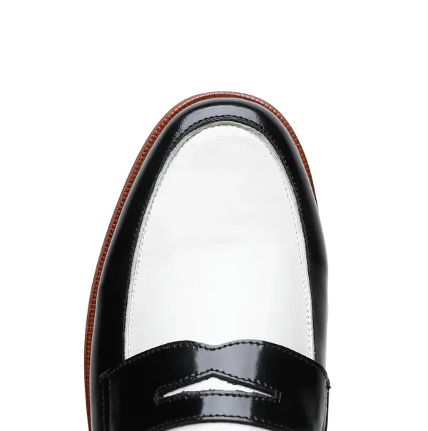 STEFANO PENNY LOAFERS - Black