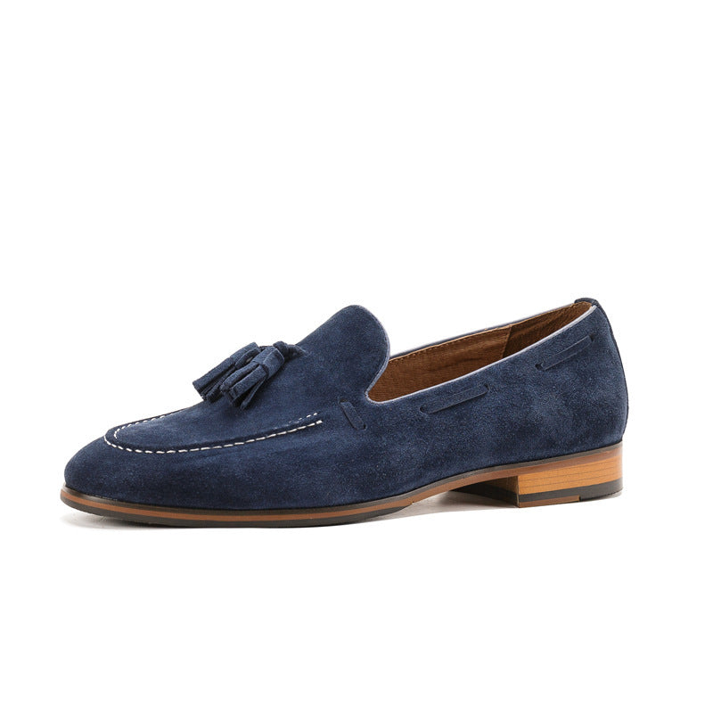 AGOSTINO LOAFERS - Navy Blue