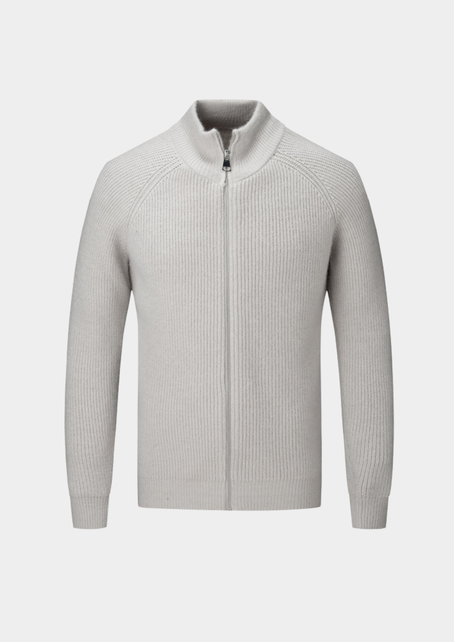 AMALFI WOOLEN ZIPPED CARDIGAN
