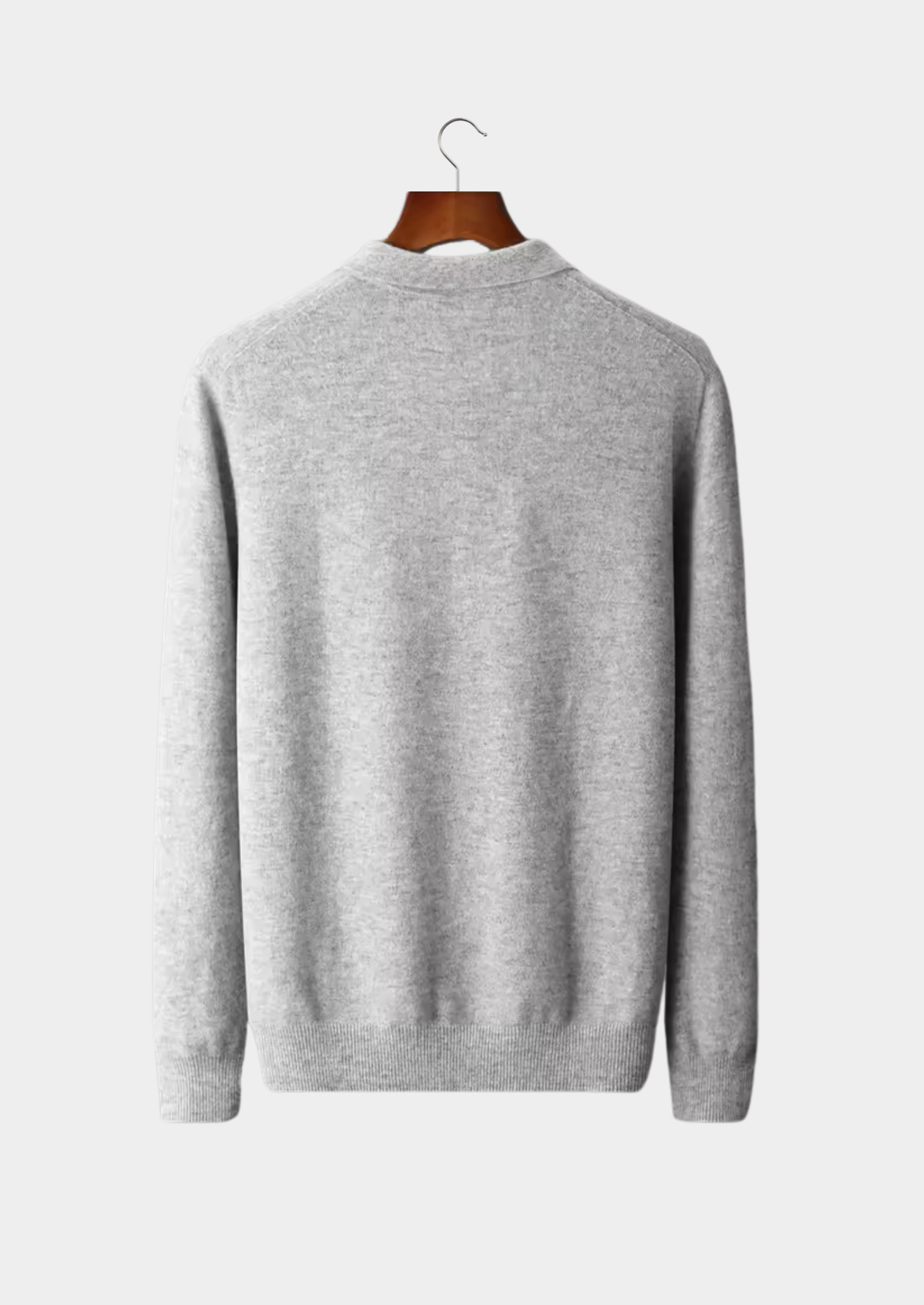 MERINO BUTTON POLO