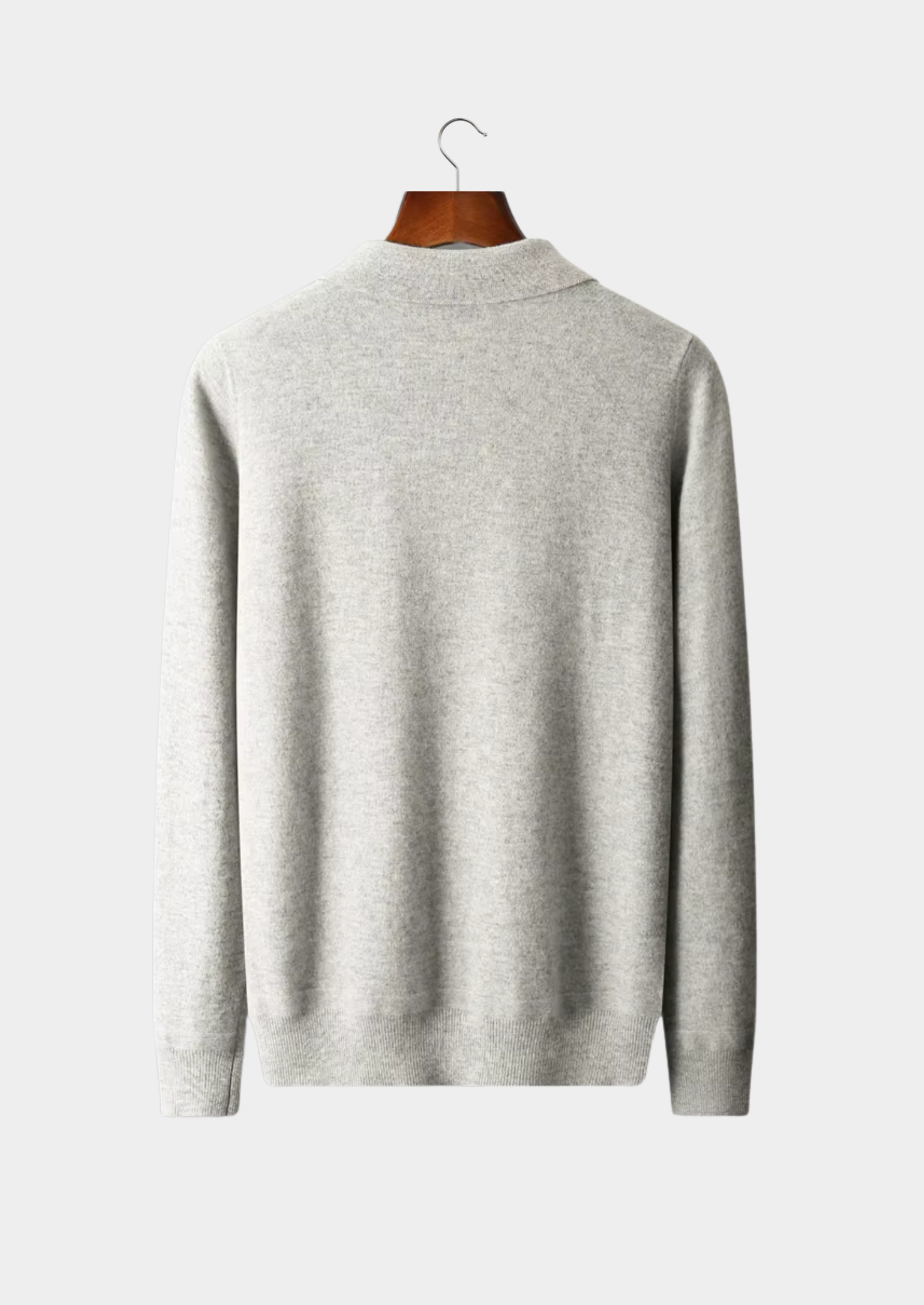 MERINO HALF ZIPPER POLO