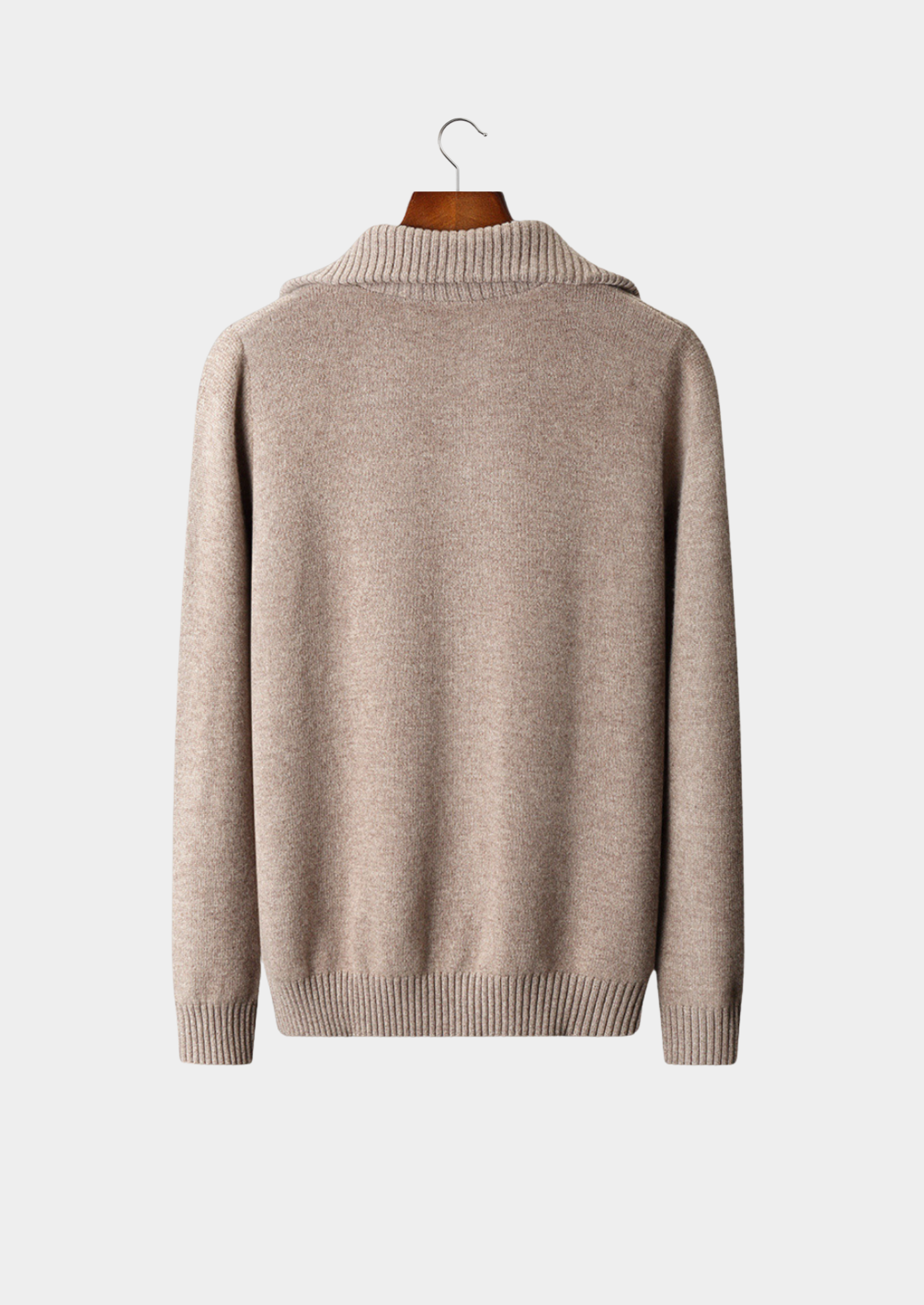 MERINO ZIPPER SWEATER