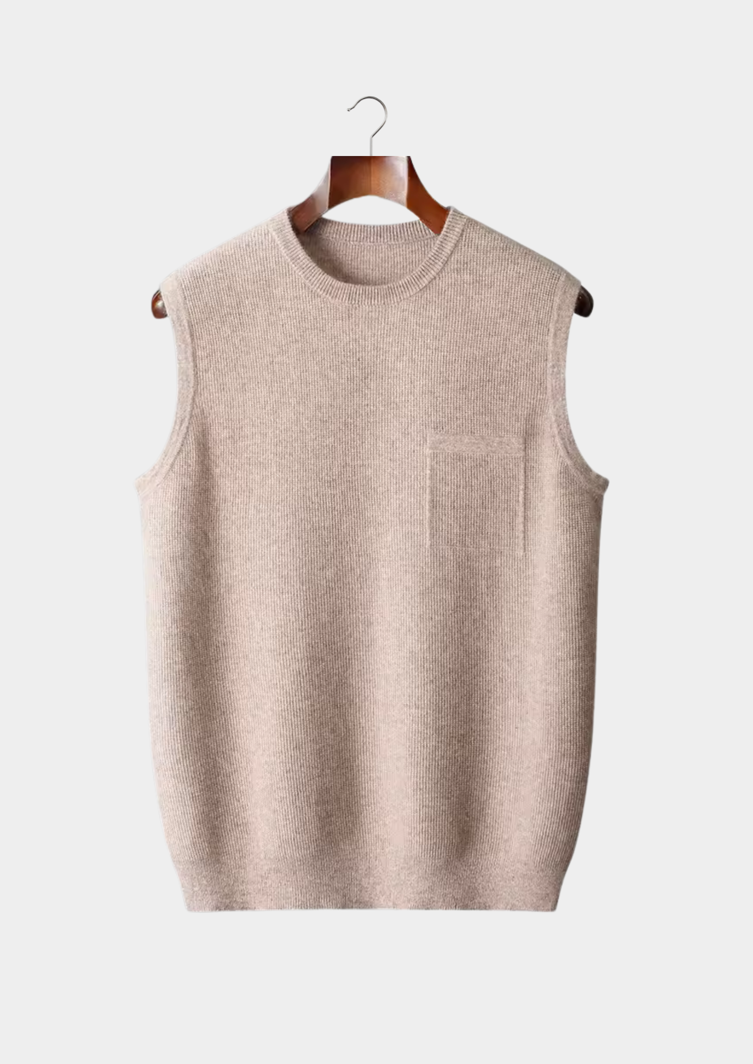 MERINO CREWNECK VEST